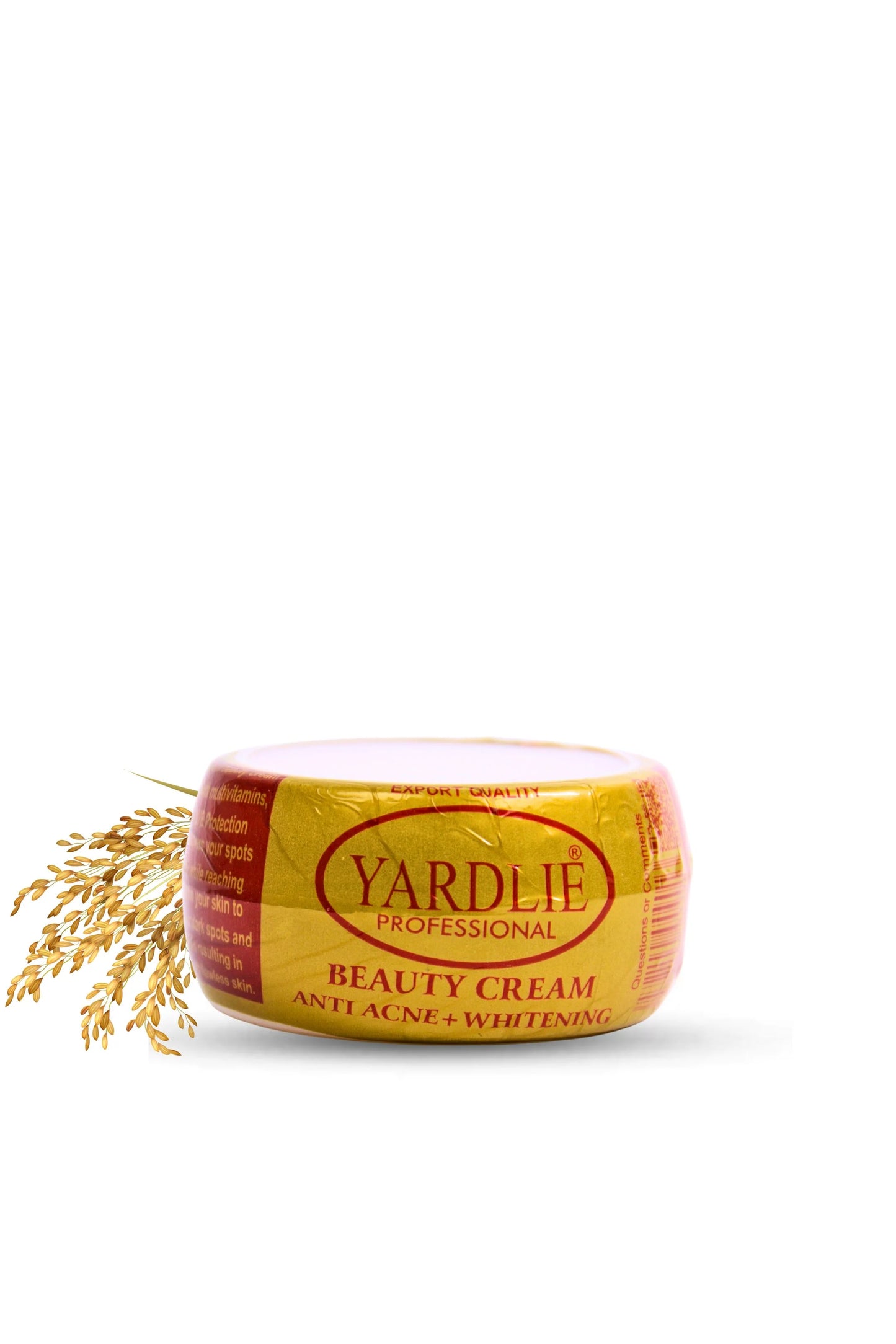 Yardlie Hydrating Face Cream with Rice & Collagen | Soft & Smooth Skin Care
