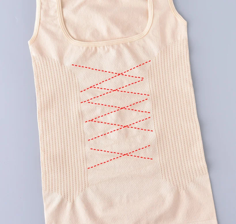 Women Fleece Body Warmer Body Inner Sleeveless Body Shaper