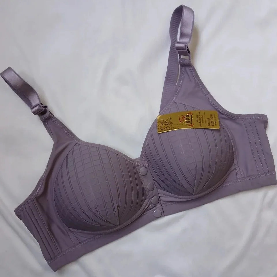 Ultra-Comfort Padded Button Bra — Perfect Fit, Perfect Style!