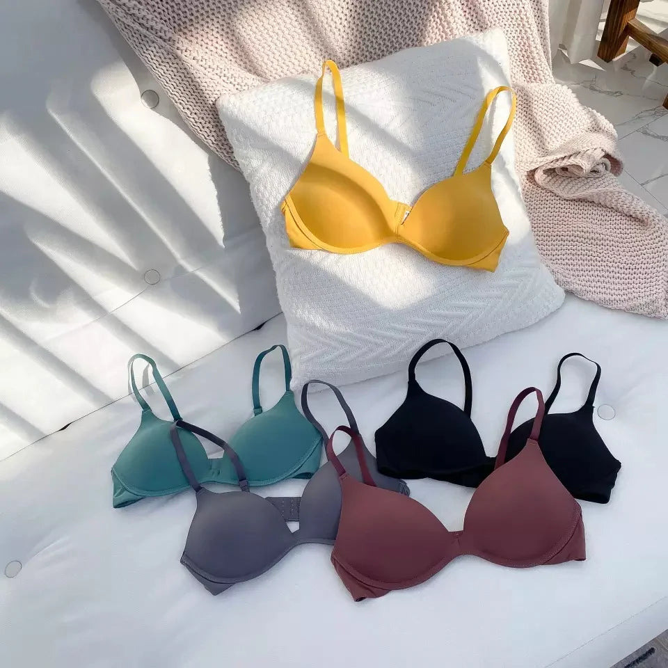 Fashion Seamless Bras Simple Push up Bra Lingerie for Women