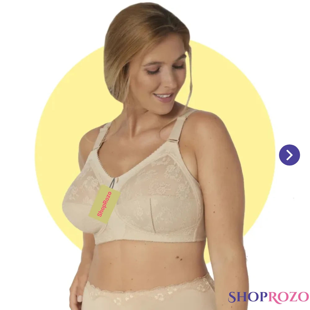 SHOPROZO Jacqueline Bra Non Wired Support Bra Women Bra  Full Coverage Full Cup