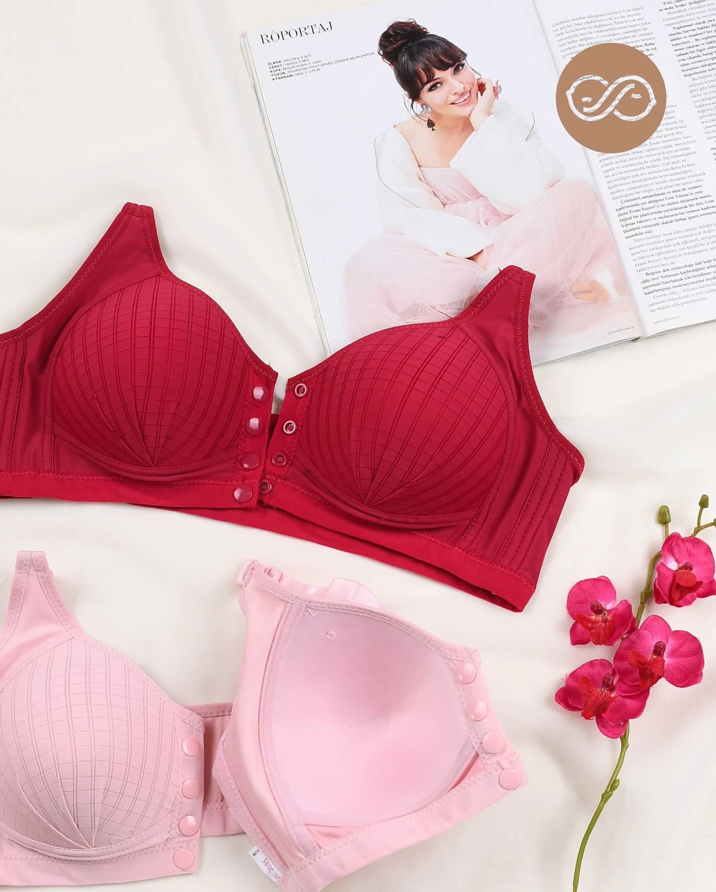 Ultra-Comfort Padded Button Bra — Perfect Fit, Perfect Style!