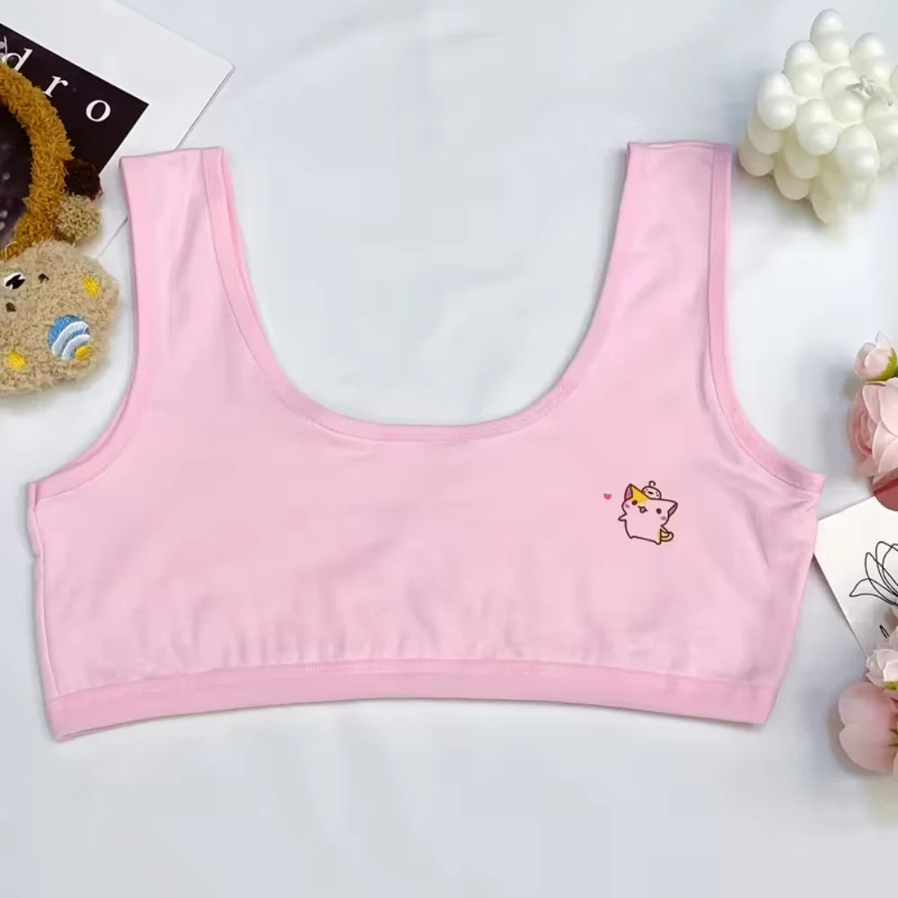 Pack Of 4 Teenage Girls Cotton Training Bra