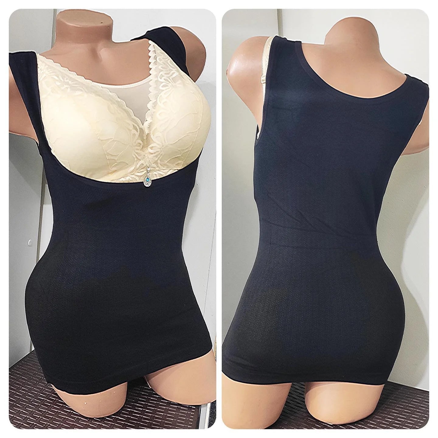 Women Fleece Body Warmer Body Inner Sleeveless Body Shaper