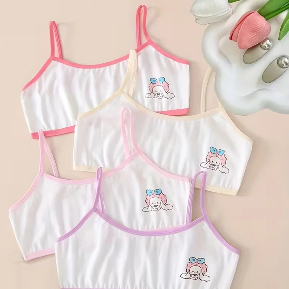 Pack Of 4 Teenage Girls Cotton Training Bra