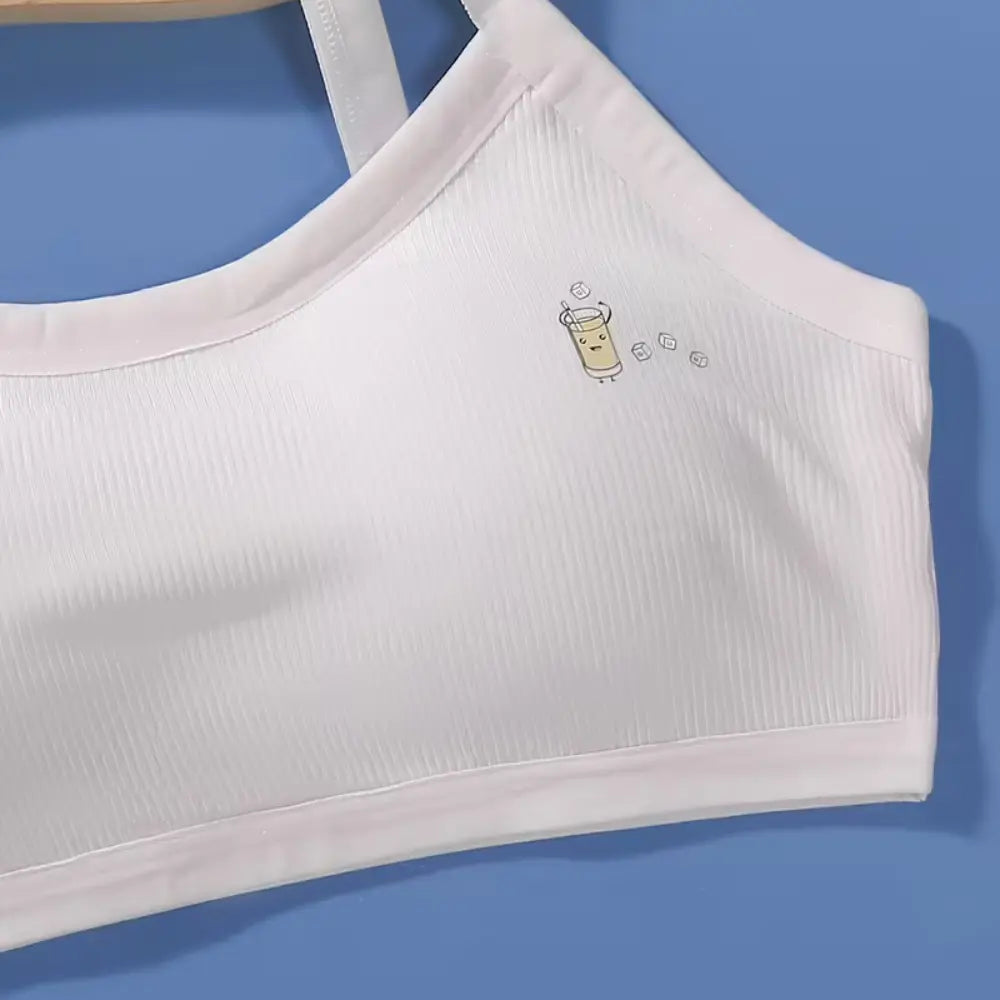 Padded Pack Of 4 Teenage Girls Cotton Training Bra