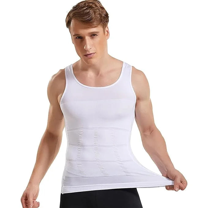 Slim N Fit Body Shaper Vest Shirt – Tank Top Sleeveless Shapewear For Men