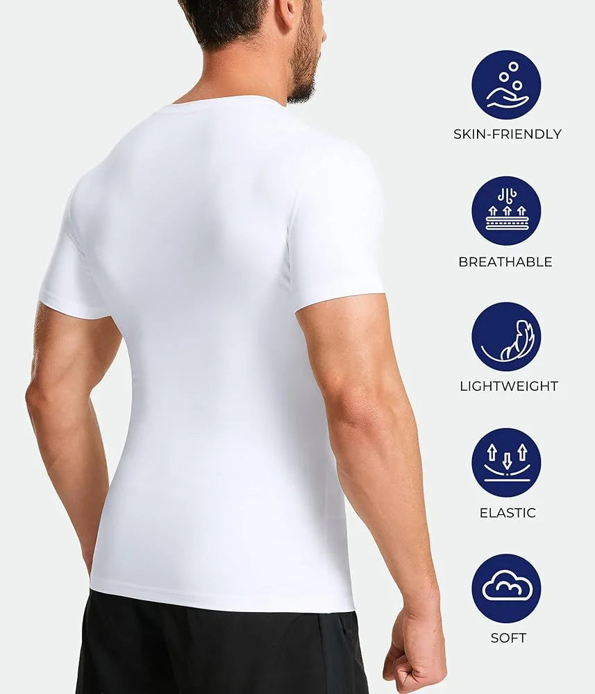 Slim N Fit Body Shaper Vest Shirt – Tank Top Sleeveless Shapewear For Men