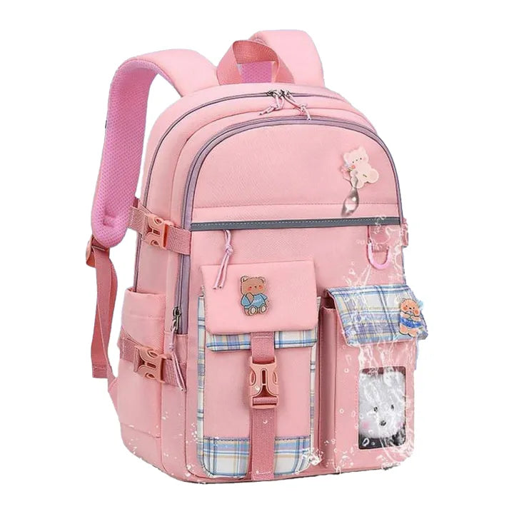 Cute Women Backpacks Multi-Pocket School Backpack for Student