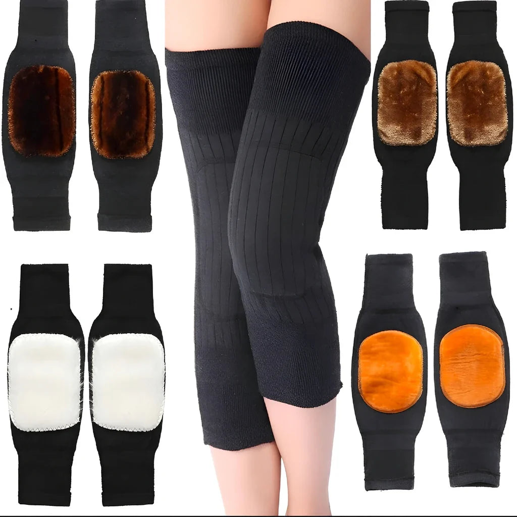 Winter Wool Elastic Knee Warmers