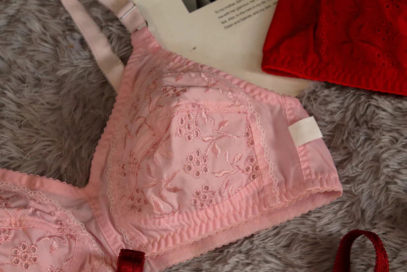 Pack OF 4 Chiken Molaii Cotton Bra