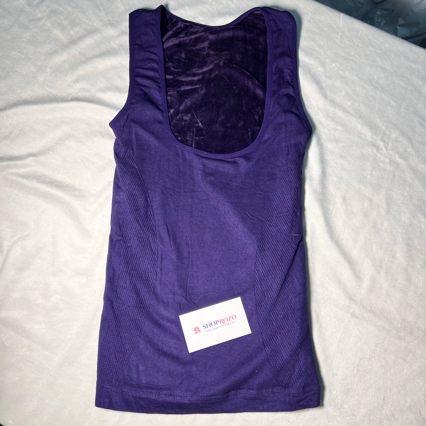 Women Fleece Body Warmer Body Inner Sleeveless Body Shaper