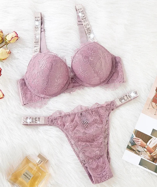 Victoria Secret Lingerie Bra Underwear Set - Bridal Bra Set