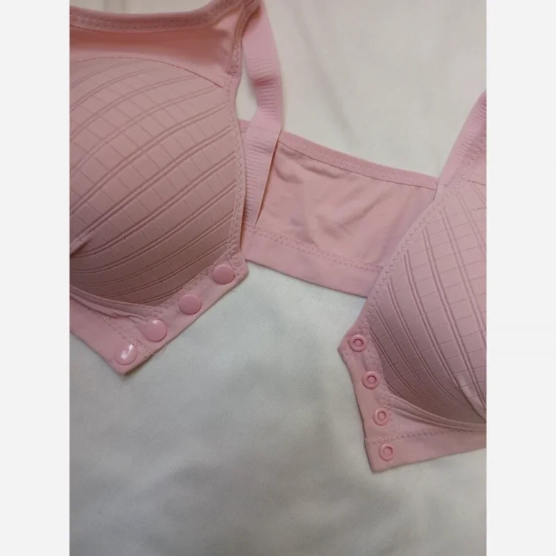 Ultra-Comfort Padded Button Bra — Perfect Fit, Perfect Style!