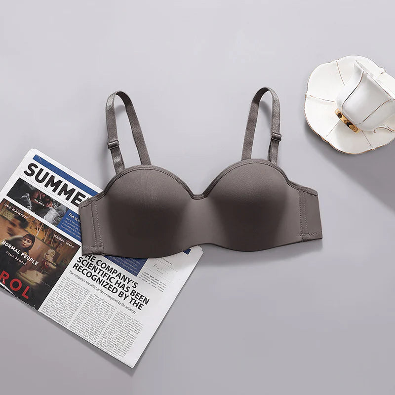 Smooth Half Cup Wired Pushup Bra