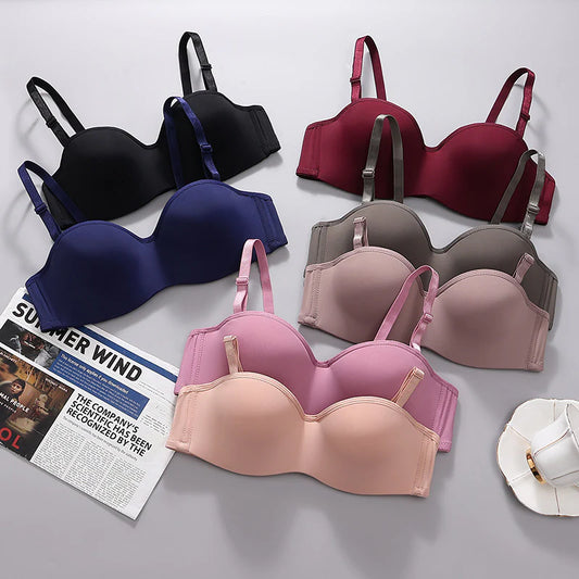 Smooth Half Cup Wired Pushup Bra
