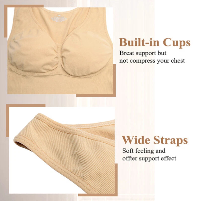 Women Tummy Control Camisole With Built In Bra |  Breathable & Stretchable